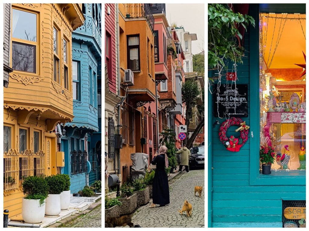 Where to Find Colorful Houses in Istanbul